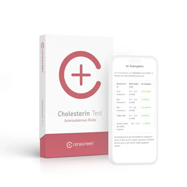 cerascreen Cholesterin-Test (LDL, HDL, Triglyceride)