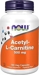 NOW Foods Acetyl-L-Carnitine 500mg