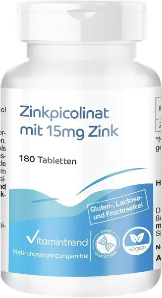 Various Zink Picolinate 15mg